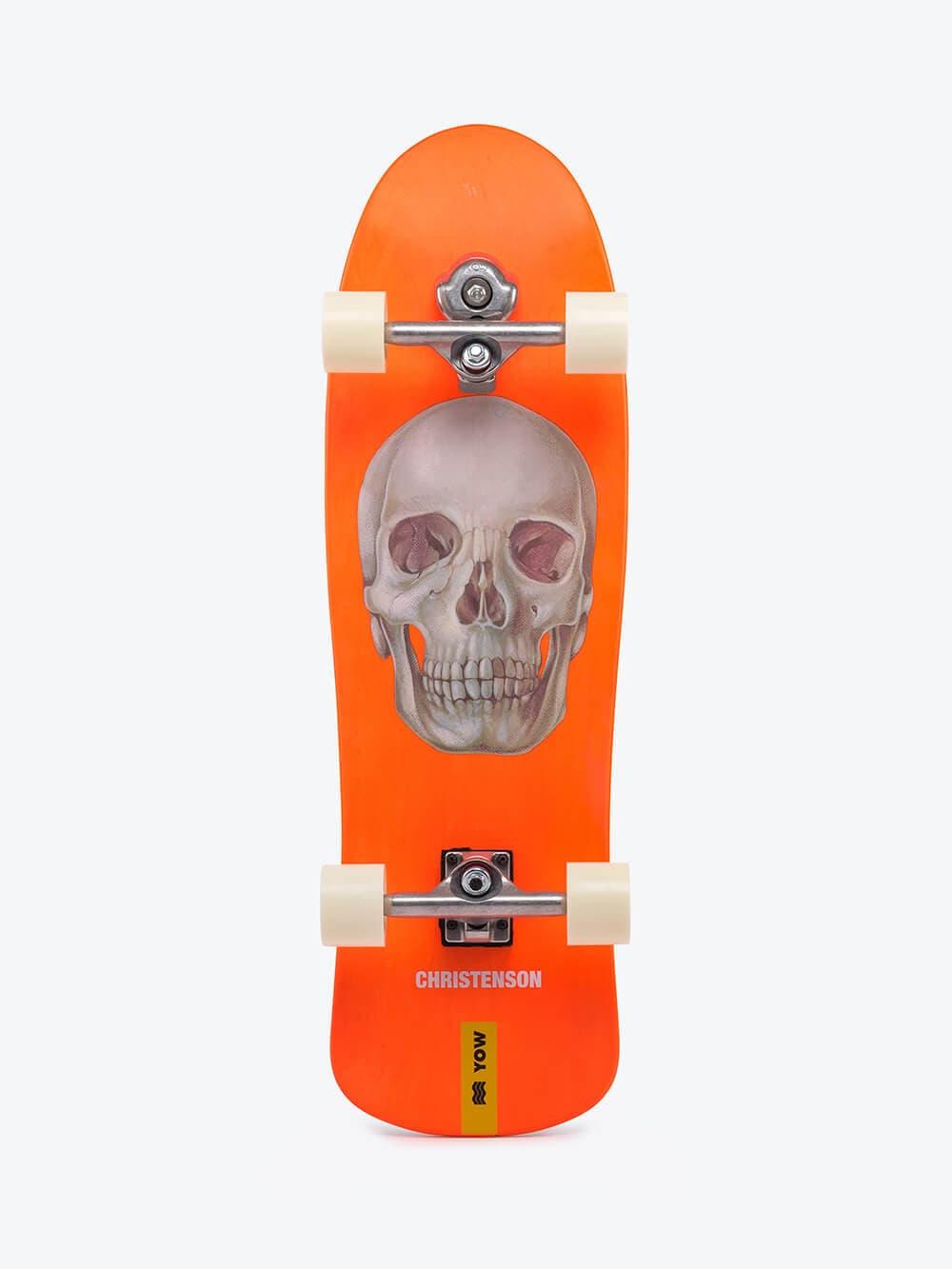 YOW SURFSKATE CHRISTENSON SKALLE 34” Buy the YOW Skalle 34in Orange Surfskate Online Now | Boardcave