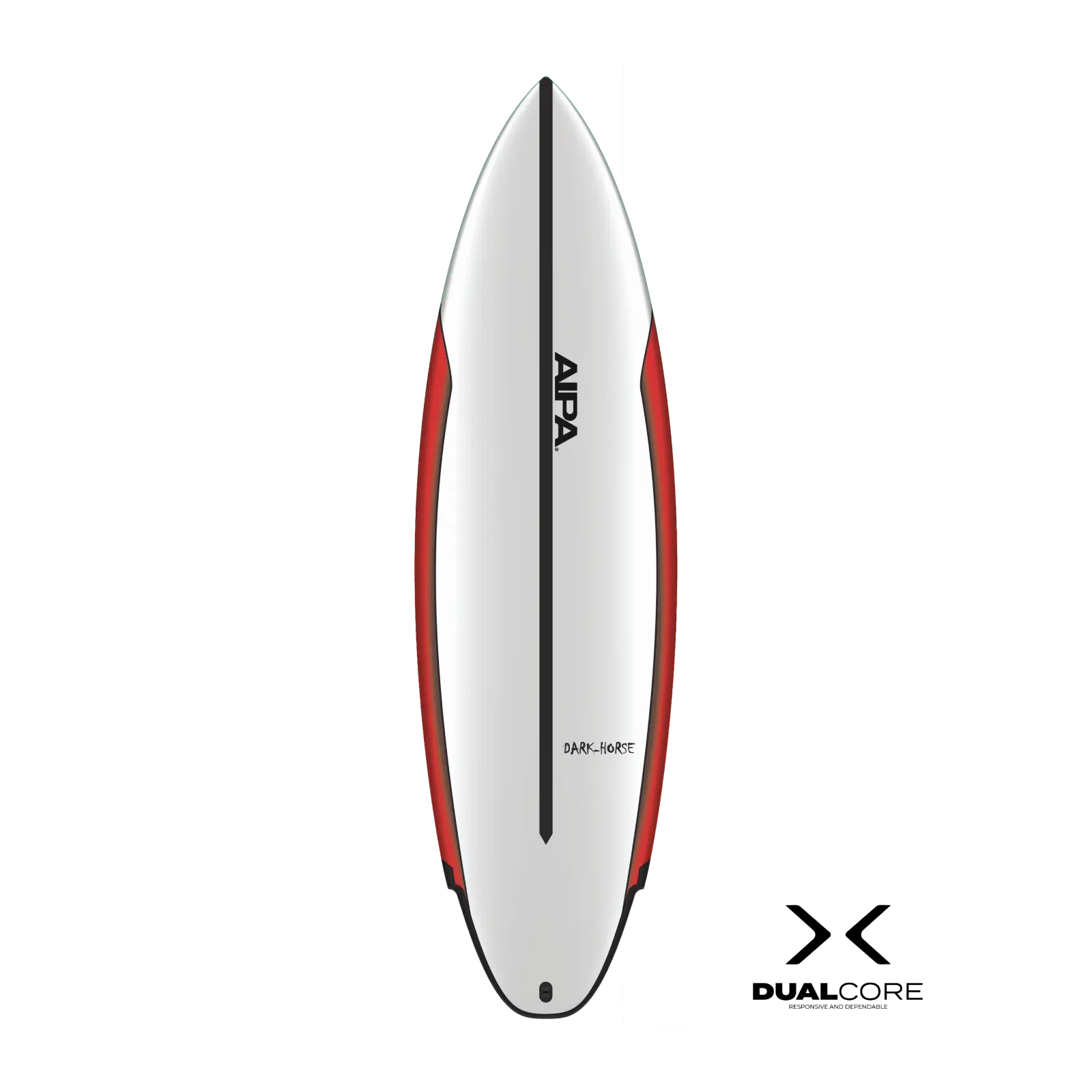 AIPA Dark Horse - Dual Core 5’3” x 18-7/8" x 2 7/16" - 24.88L   Aroona Surf, Sydney