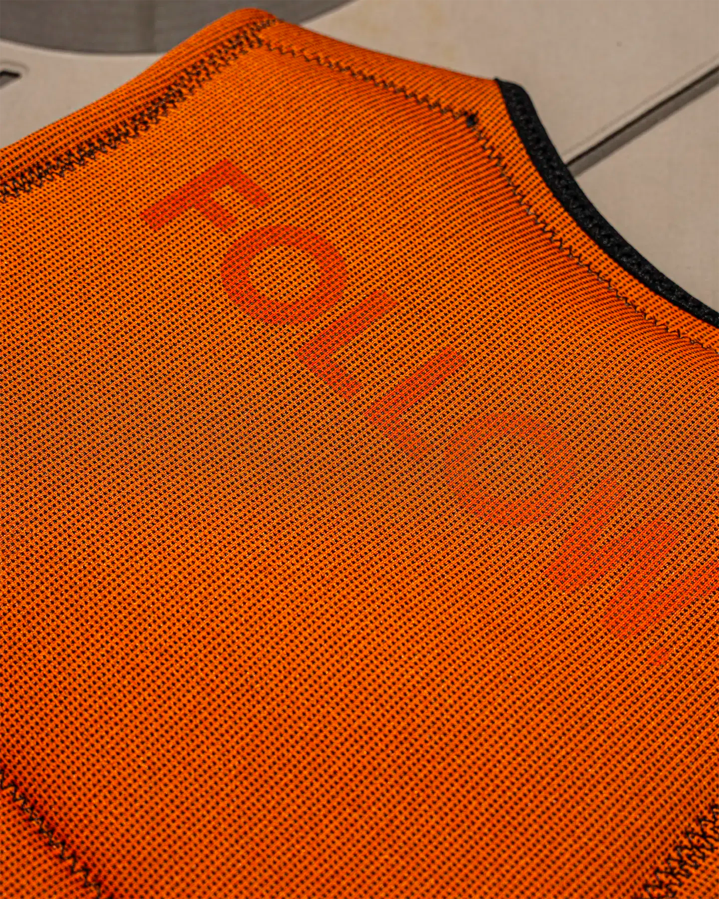 Follow Section Mens Impact Vest - Orange/Black