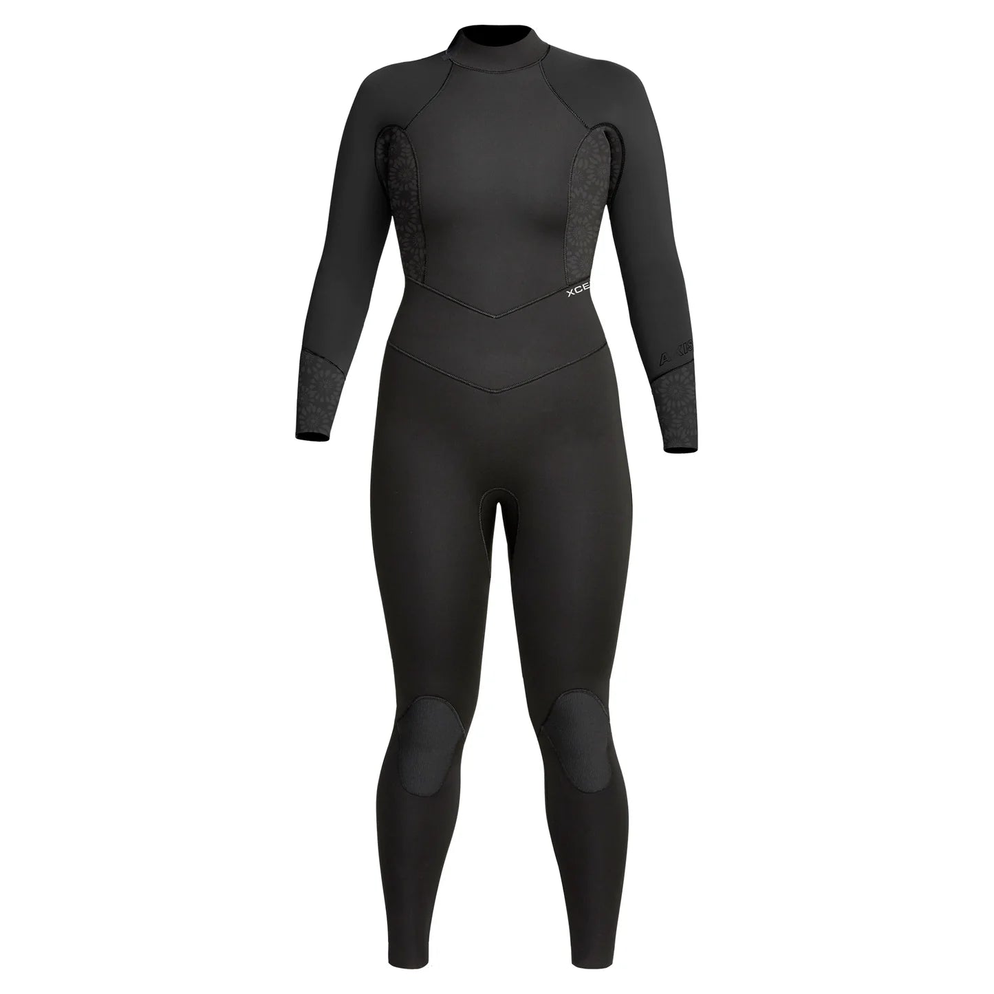 Front view of wetsuit