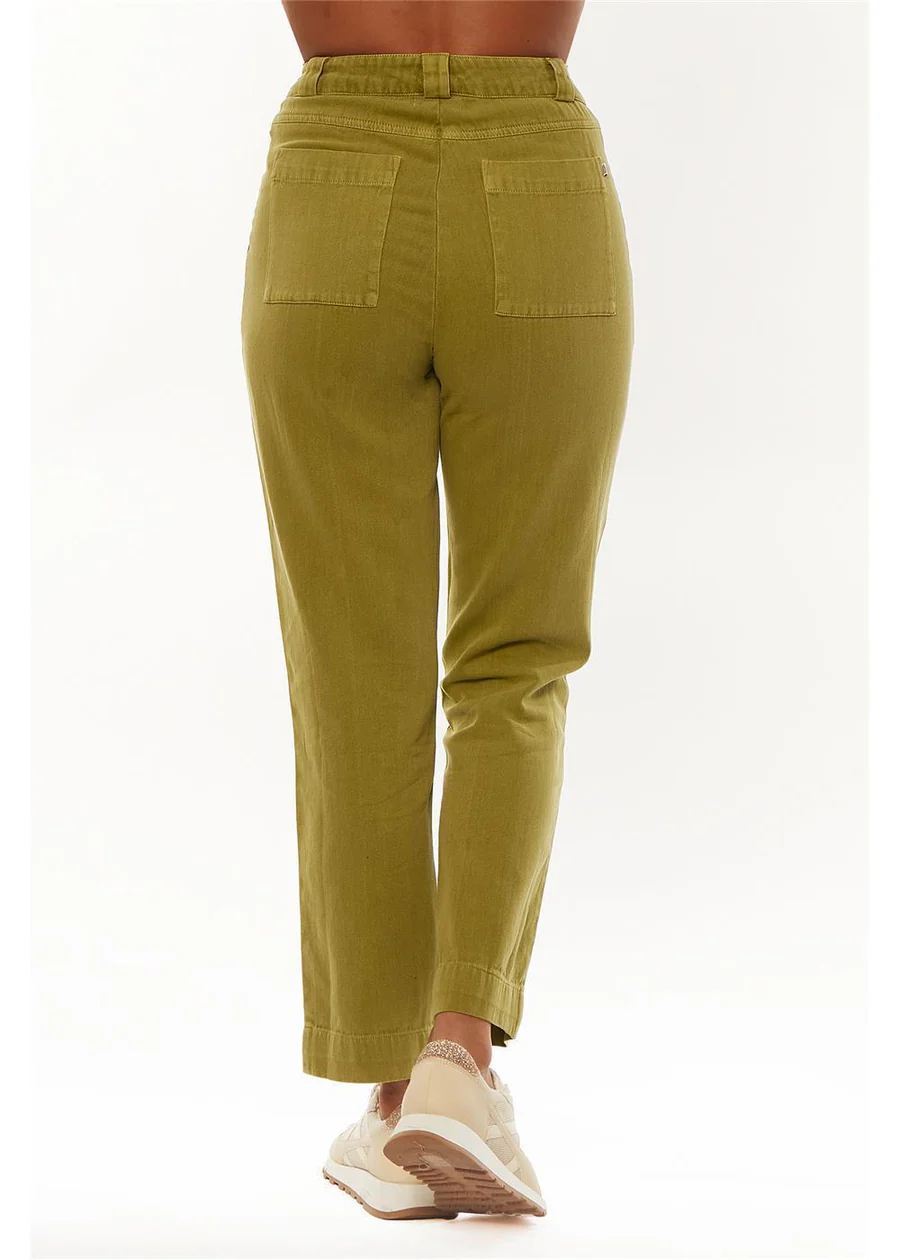 Armen Woven Pant - Sea Moss