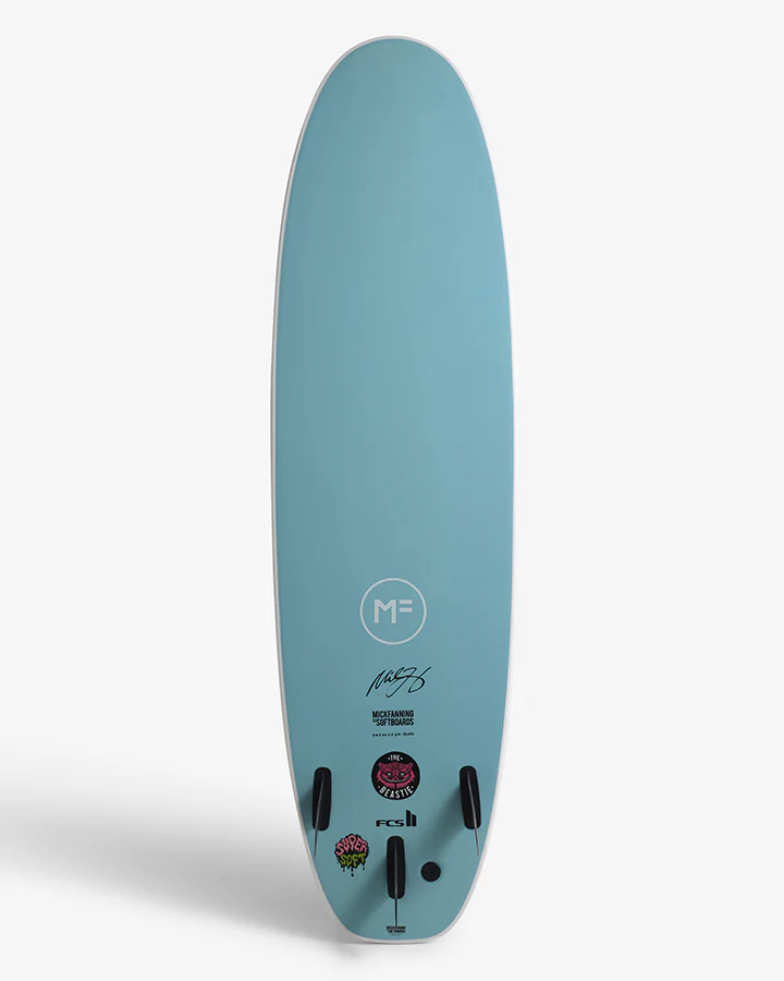 Beastie Super Soft 7'0 - White/Teal