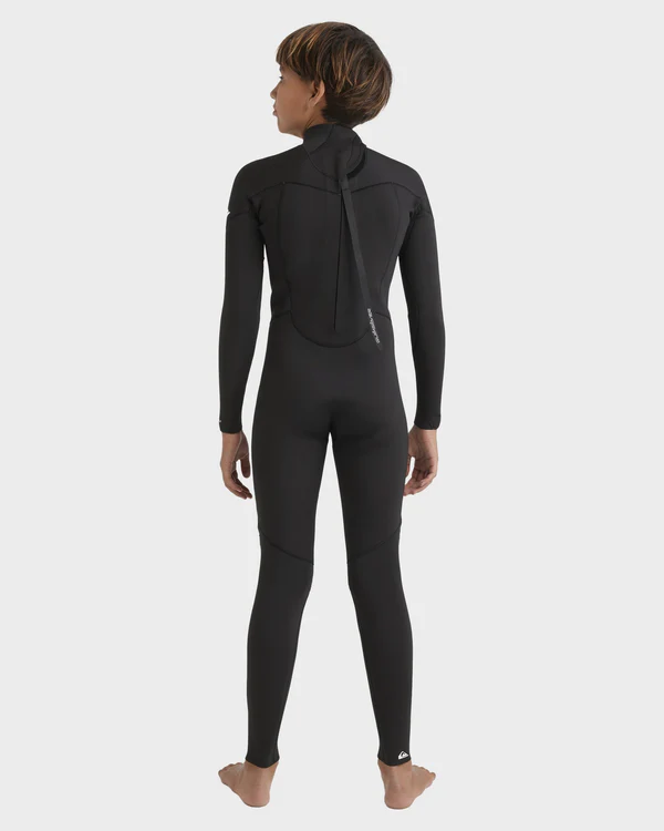 Boys 3/2mm Prologue+ Back Zip Wetsuit - Black 