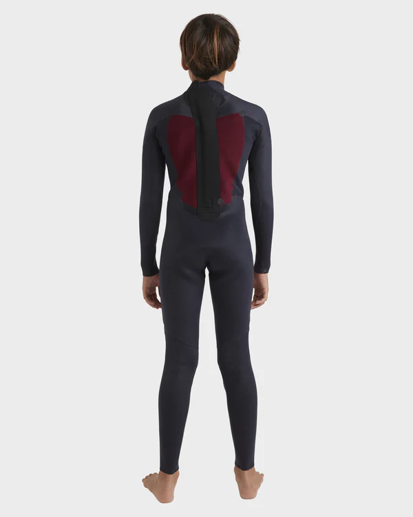 Boys 3/2mm Prologue+ Back Zip Wetsuit - Black 