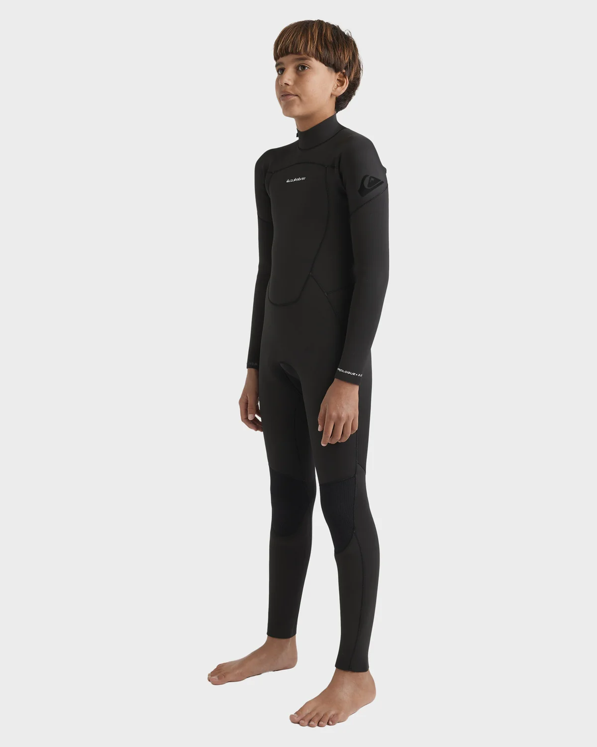 Boys 3/2mm Prologue+ Back Zip Wetsuit - Black 