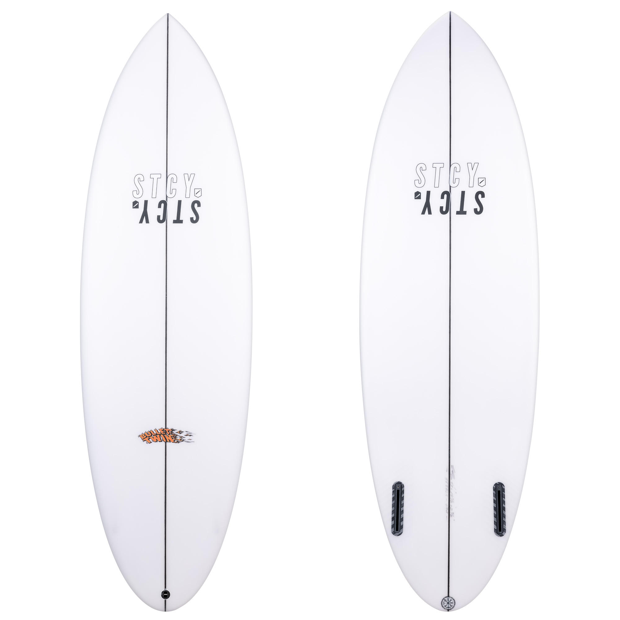 STCY BULLET TWIN ステイシー　5.6 28.5リッターツインピン Surfboard | Stacey Bullet Twin | Boardcave