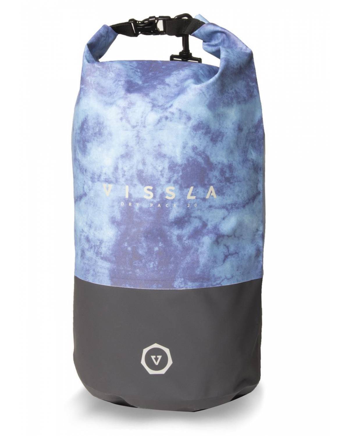 Vissla 7 Seas 20L Dry Pack - Blue Tie Dye front