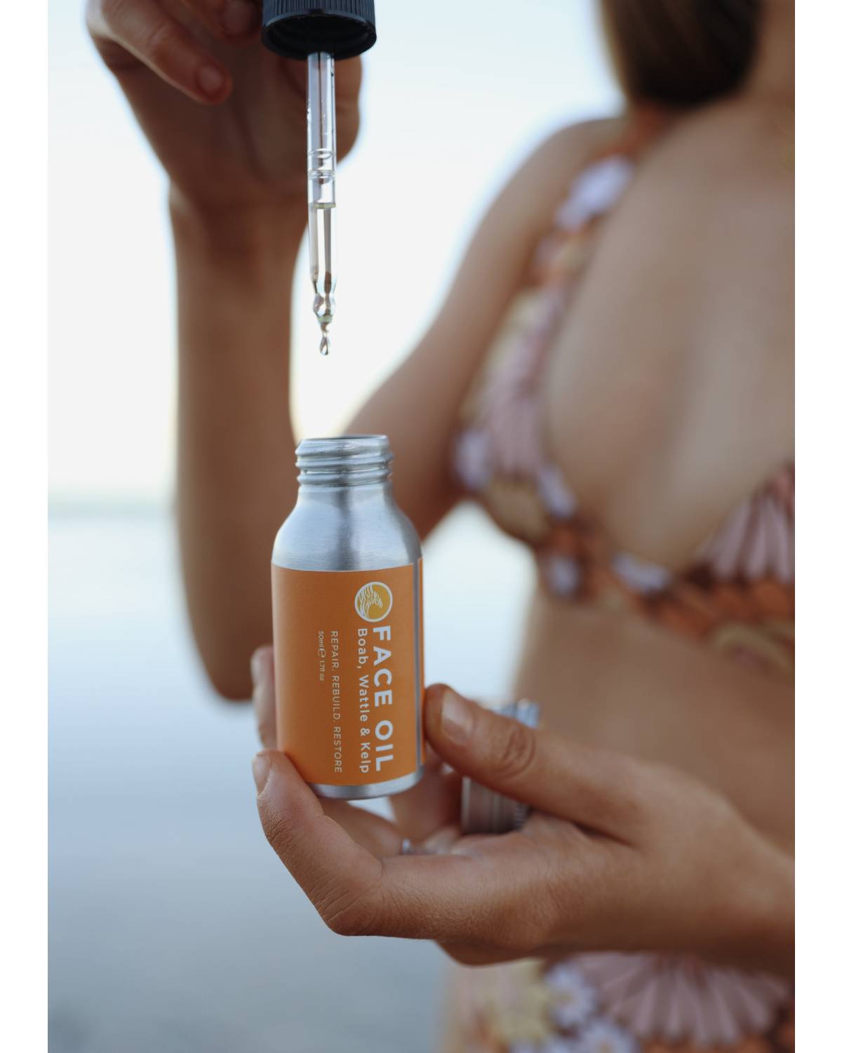 SunButter Face Oil Boab, Wattle & Kelp dropper
