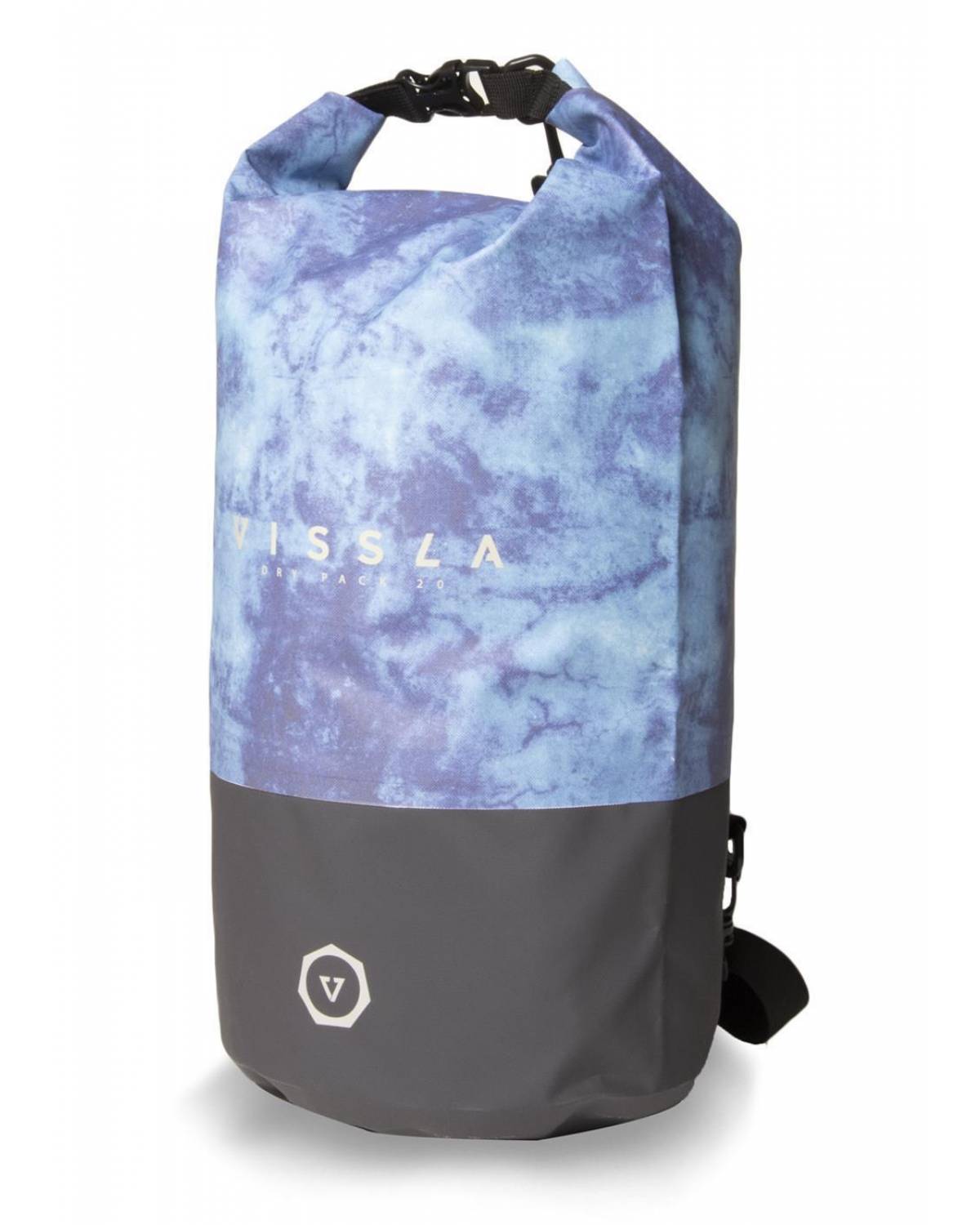 Vissla 7 Seas 20L Dry Pack - Blue Tie Dye side
