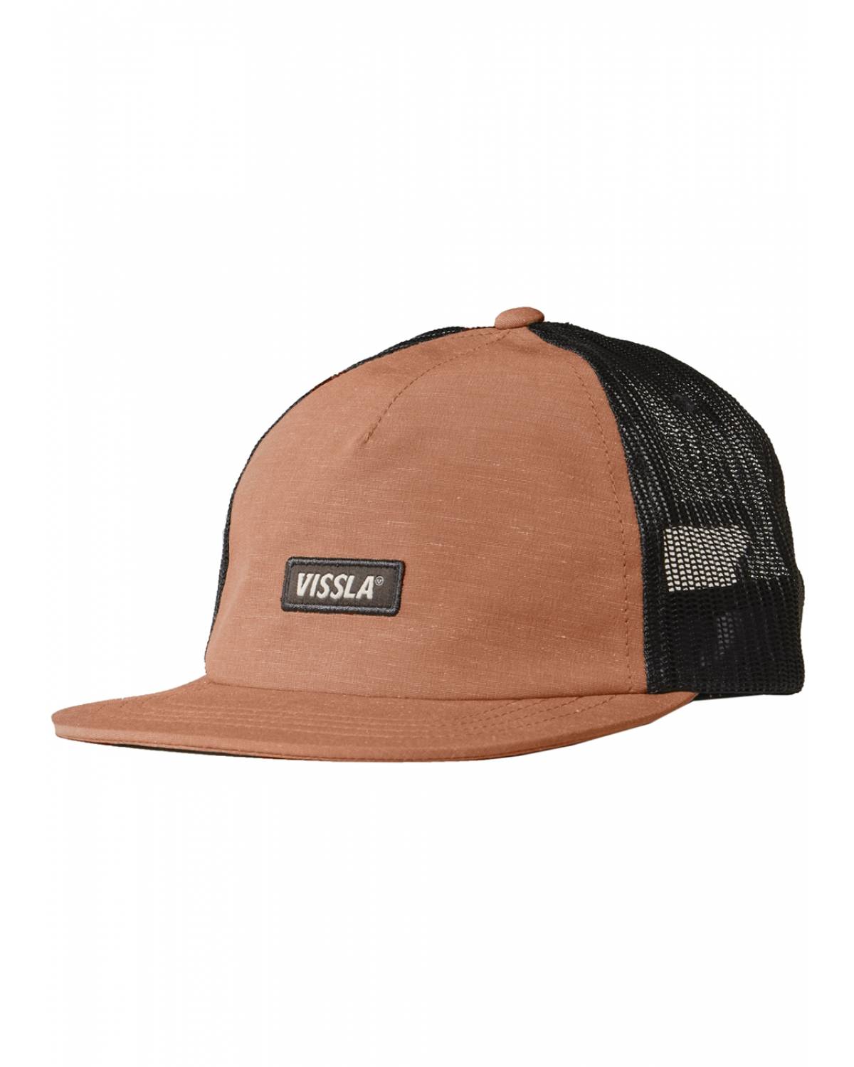 Vissla Lay Day Eco Trucker Hat - Brick front