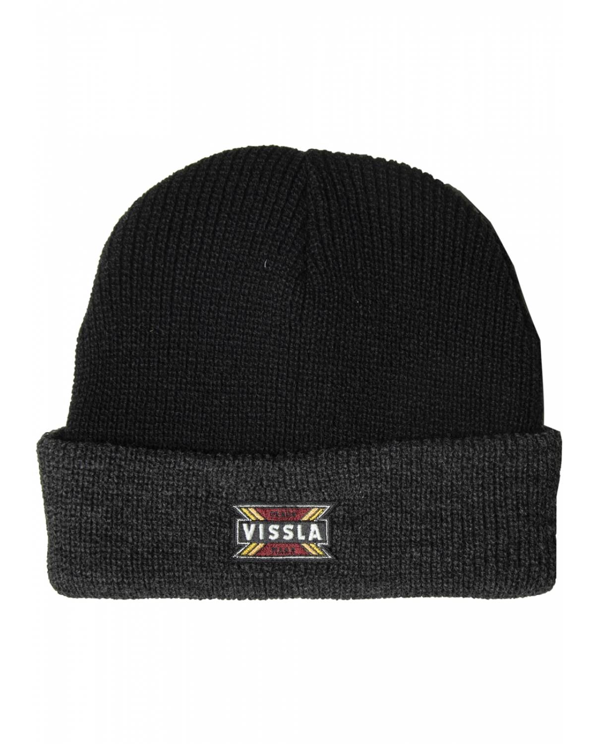 Vissla Solid Sets Eco Beanie - Black