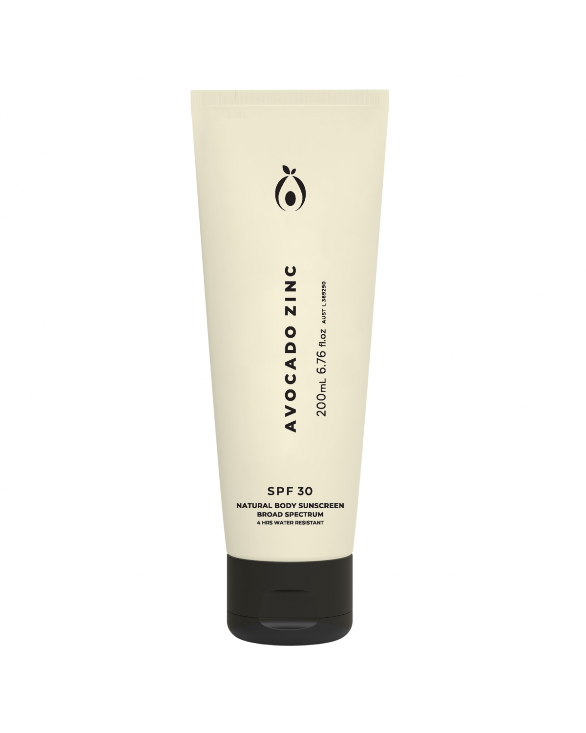 Avocado Zinc SPF 30 Natural Body Sunscreen