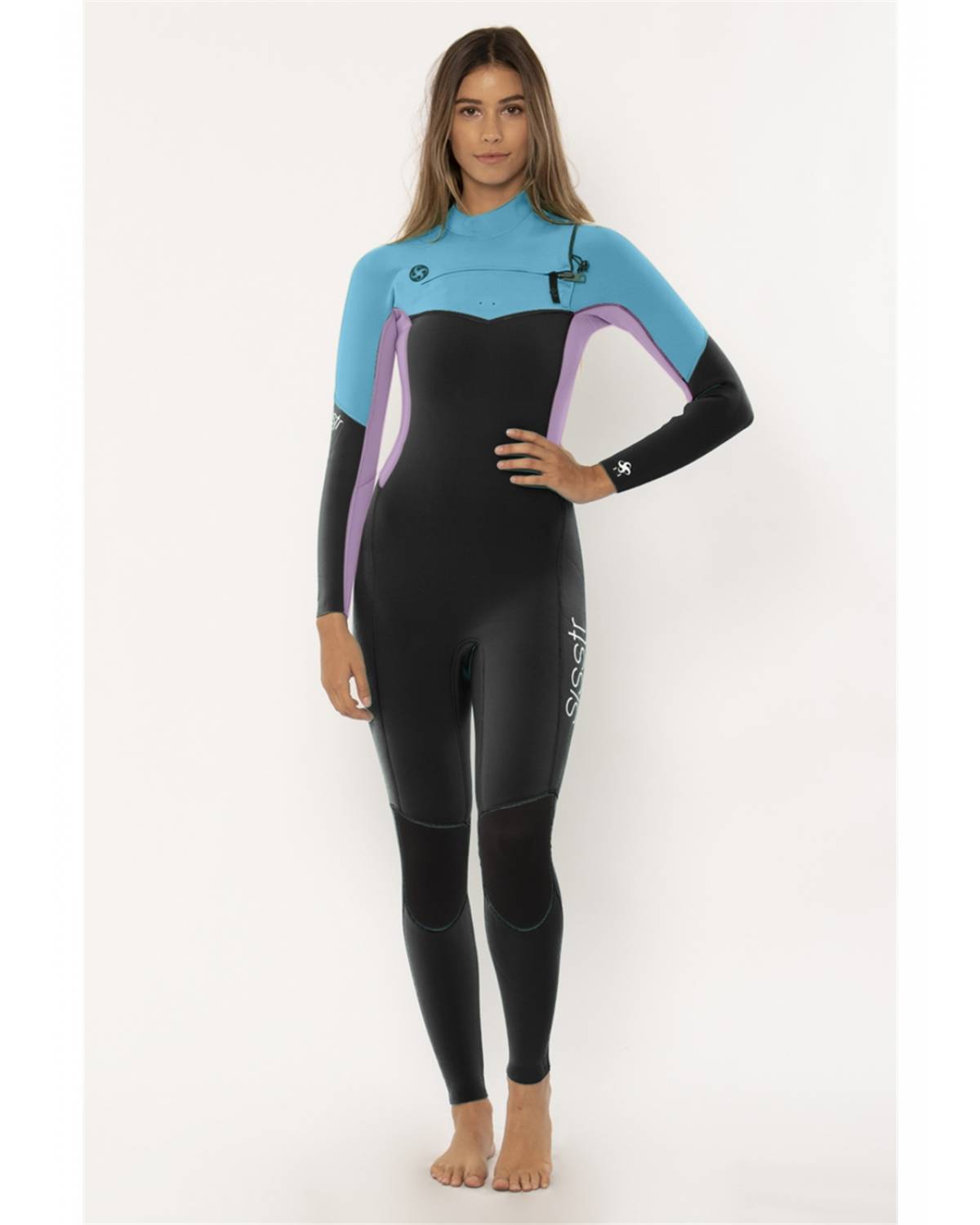 7 Seas 3/2 Chest Zip Wetsuit - Orchid - AU10 / US8