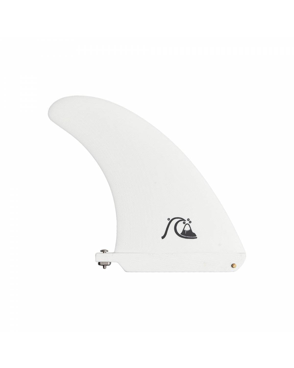 Quiksilver 7" Single Fin - White