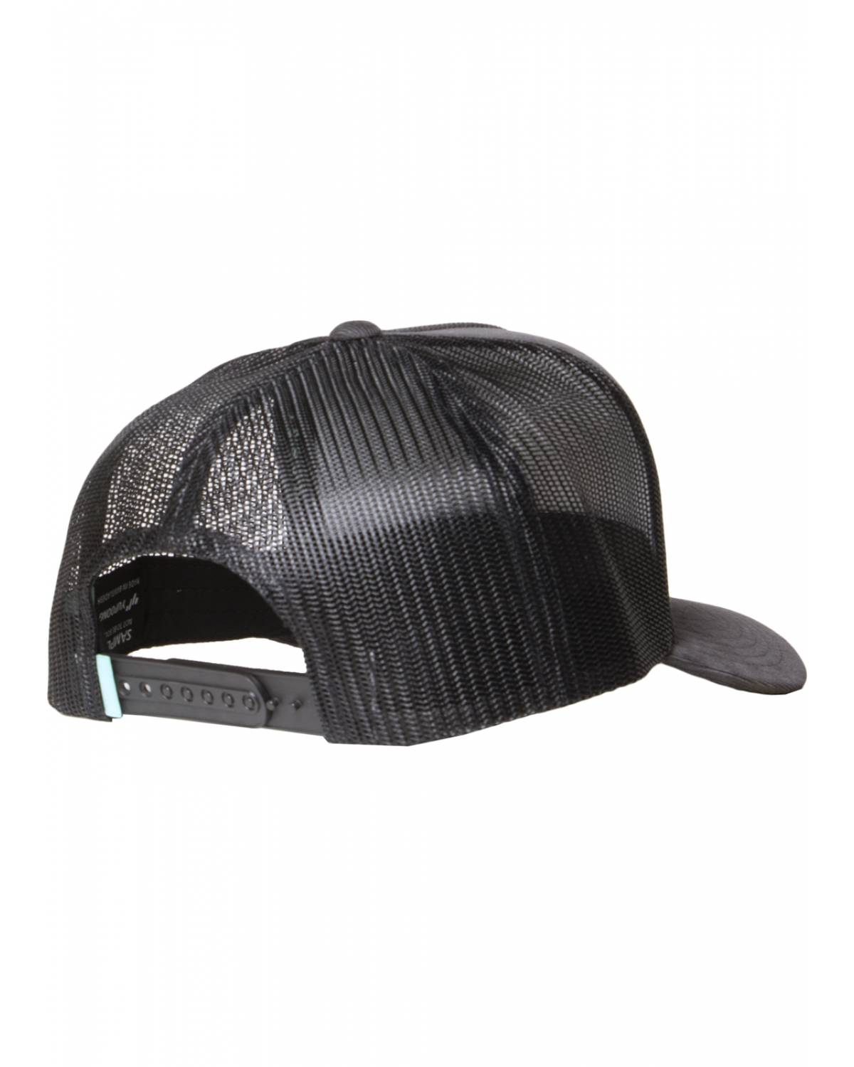 Vissla Sunrise Vibes Corduroy Eco Trucker Hat - Black back