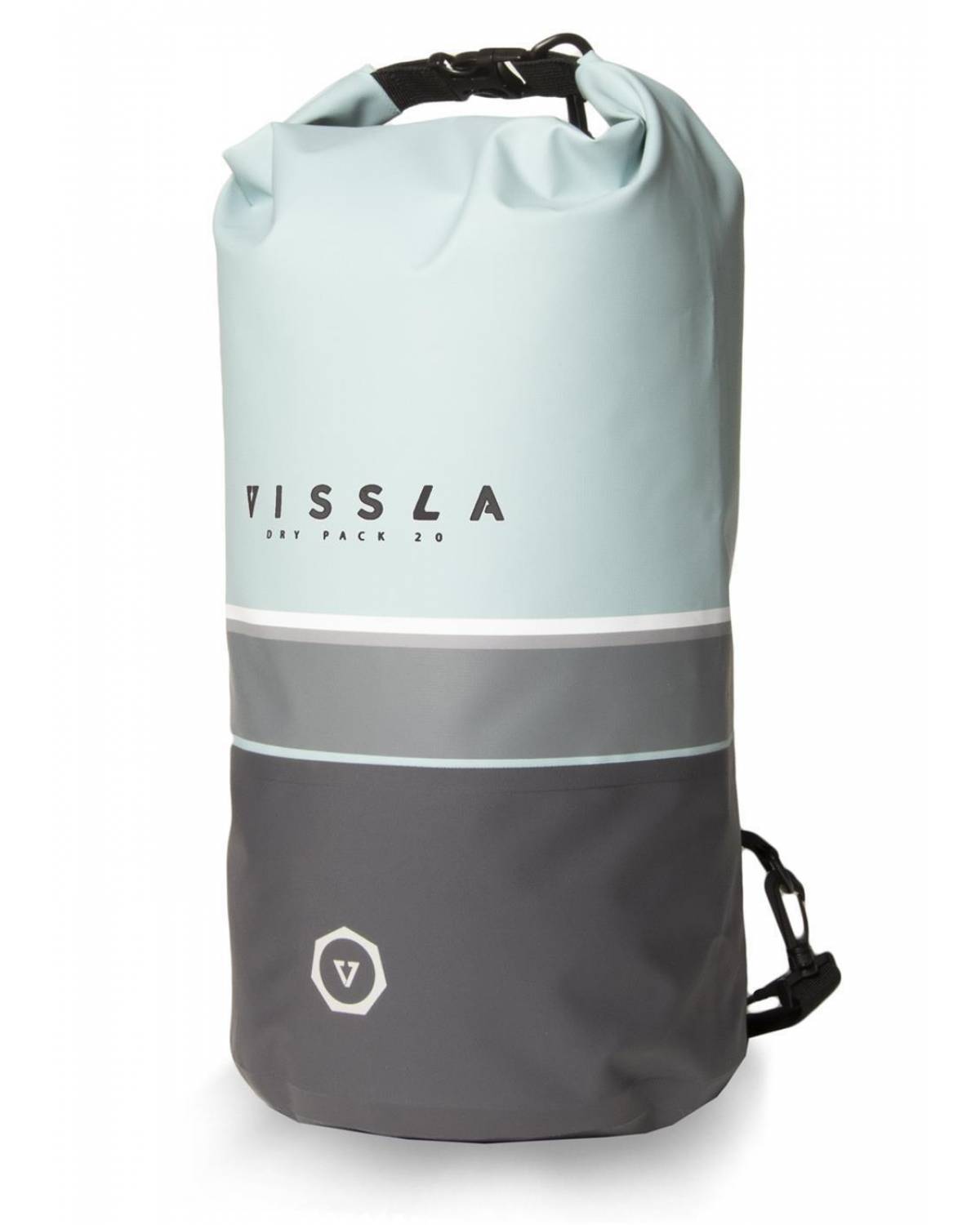 Vissla 7 Seas 20L Dry Pack - Dusty Aqua side