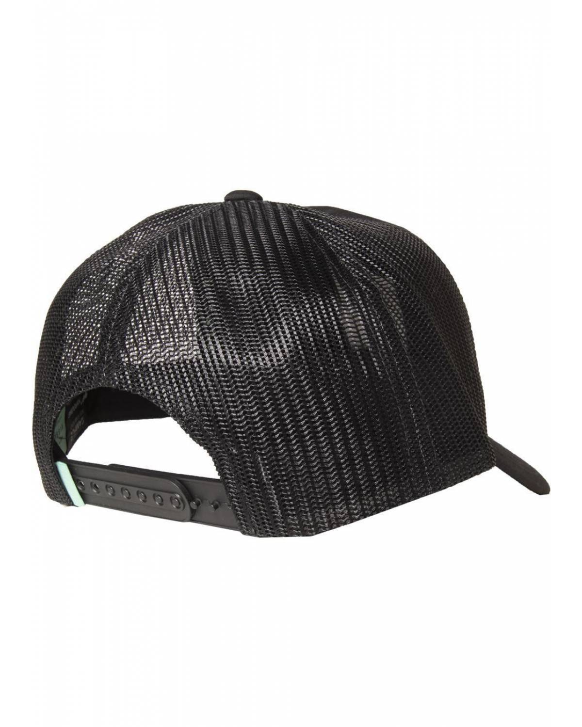 Vissla Pin Wheel Eco Trucker Hat - Black back