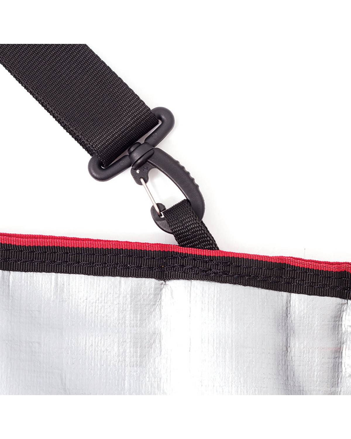 Barry Basic Shortboard Cover - Black/Red / 6'0"