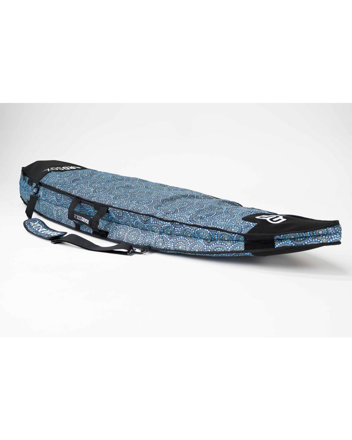 Boardsox Shortboard Double Surfboard Travel Bag - 6'3 laid flat