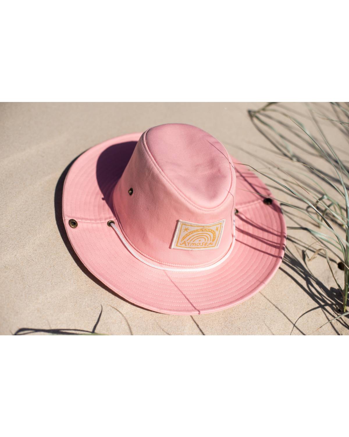 Atmosea The Surf Hat front top on the sand