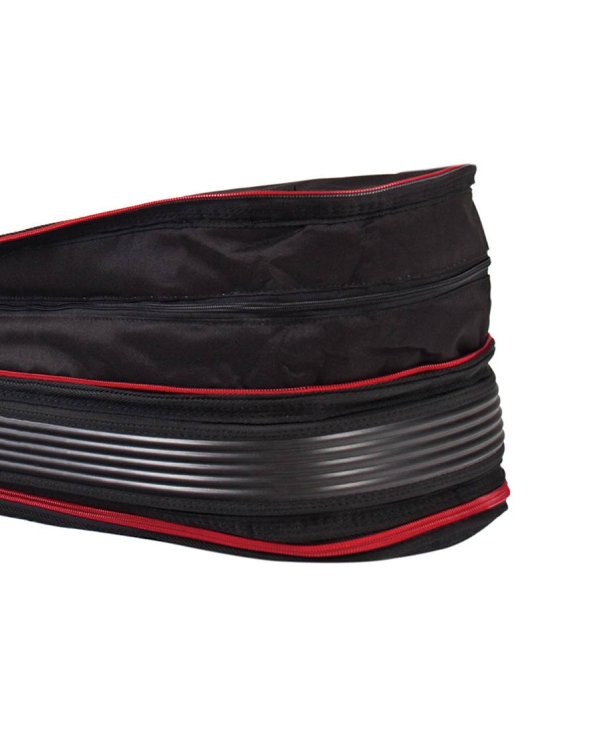 Triple Compact Shortboard Cover - Black/Red / 7'2"