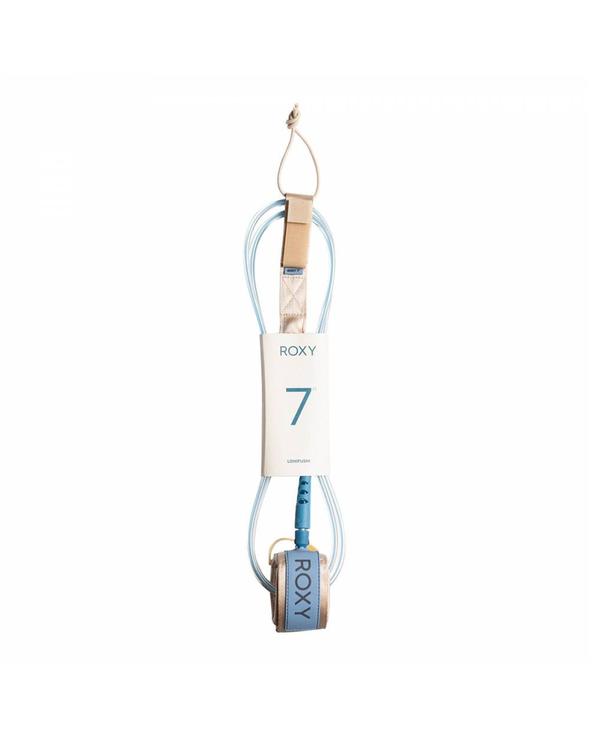 Roxy 7ft Lohifushi Leash - Light Blue