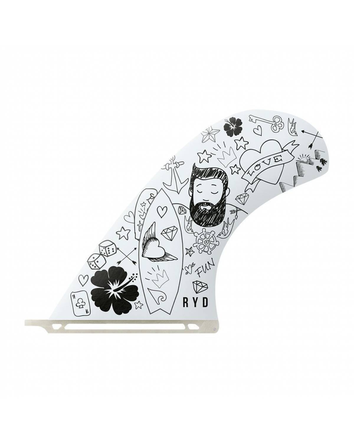 Hank Dude 10" Single Fin