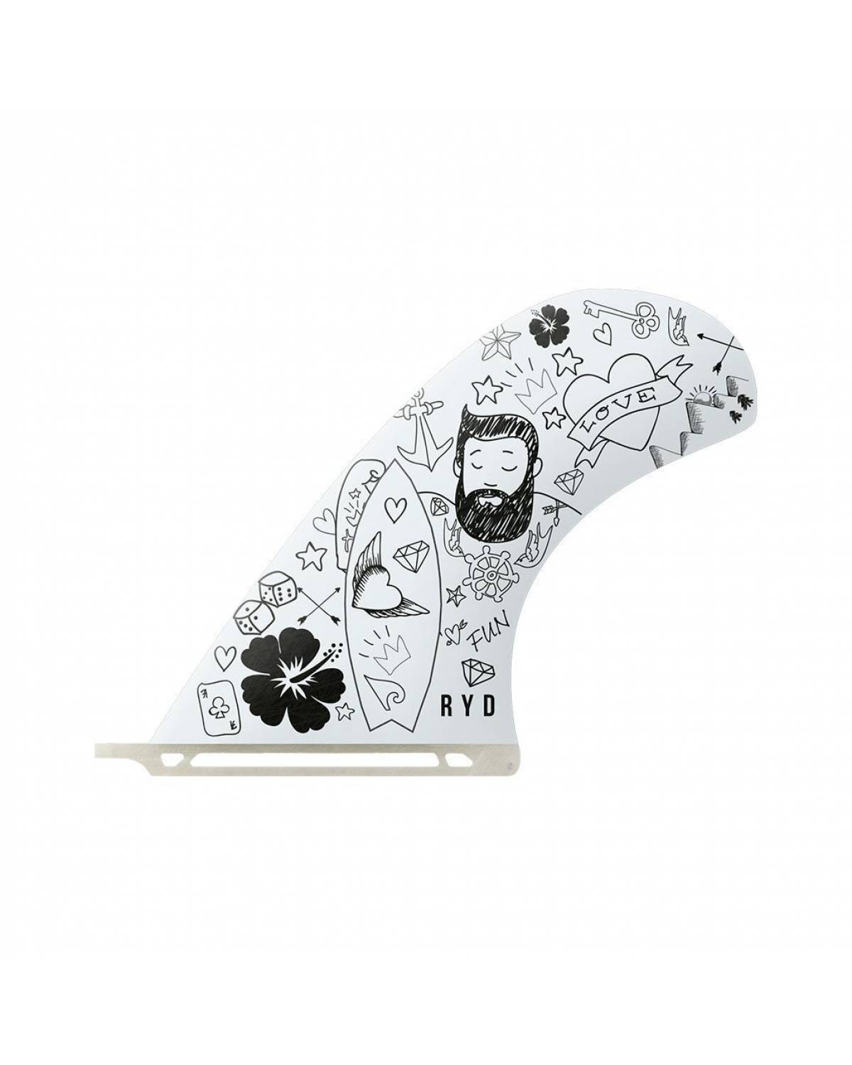 Hank Dude 9" Single Fin