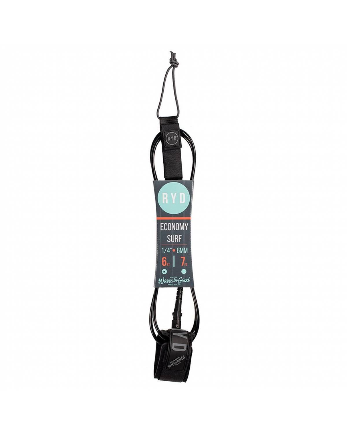 6ft Economy Ankle 6mm - Black