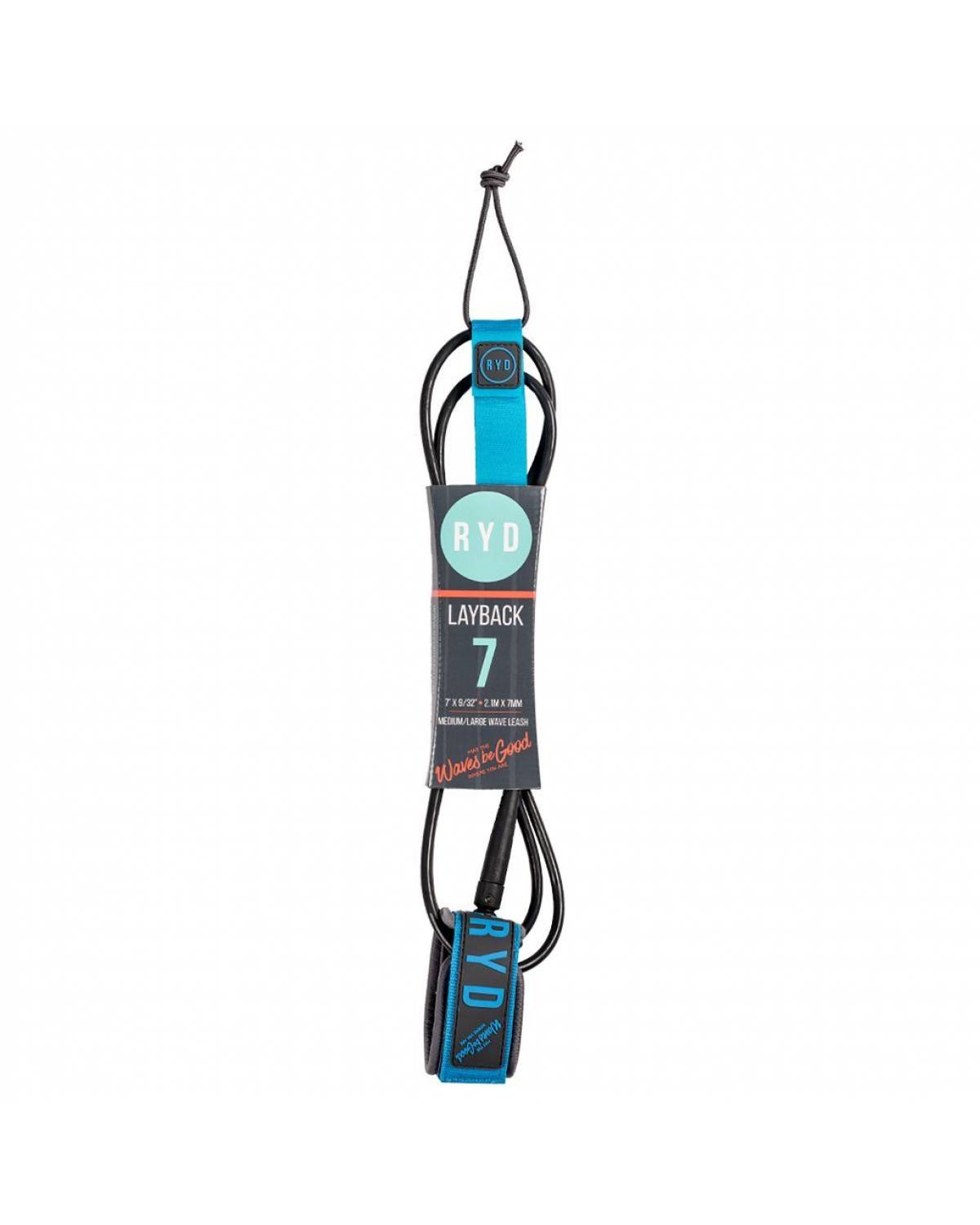 7ft Layback 7mm - Blue/Grey