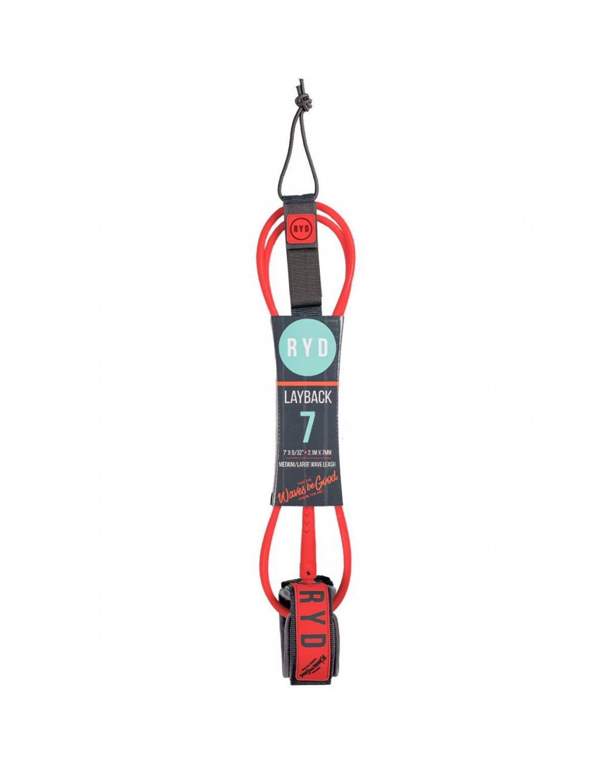 7ft Layback 7mm - Coral/Grey