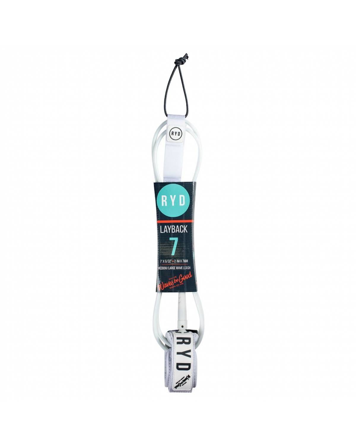 7ft Layback 7mm - White