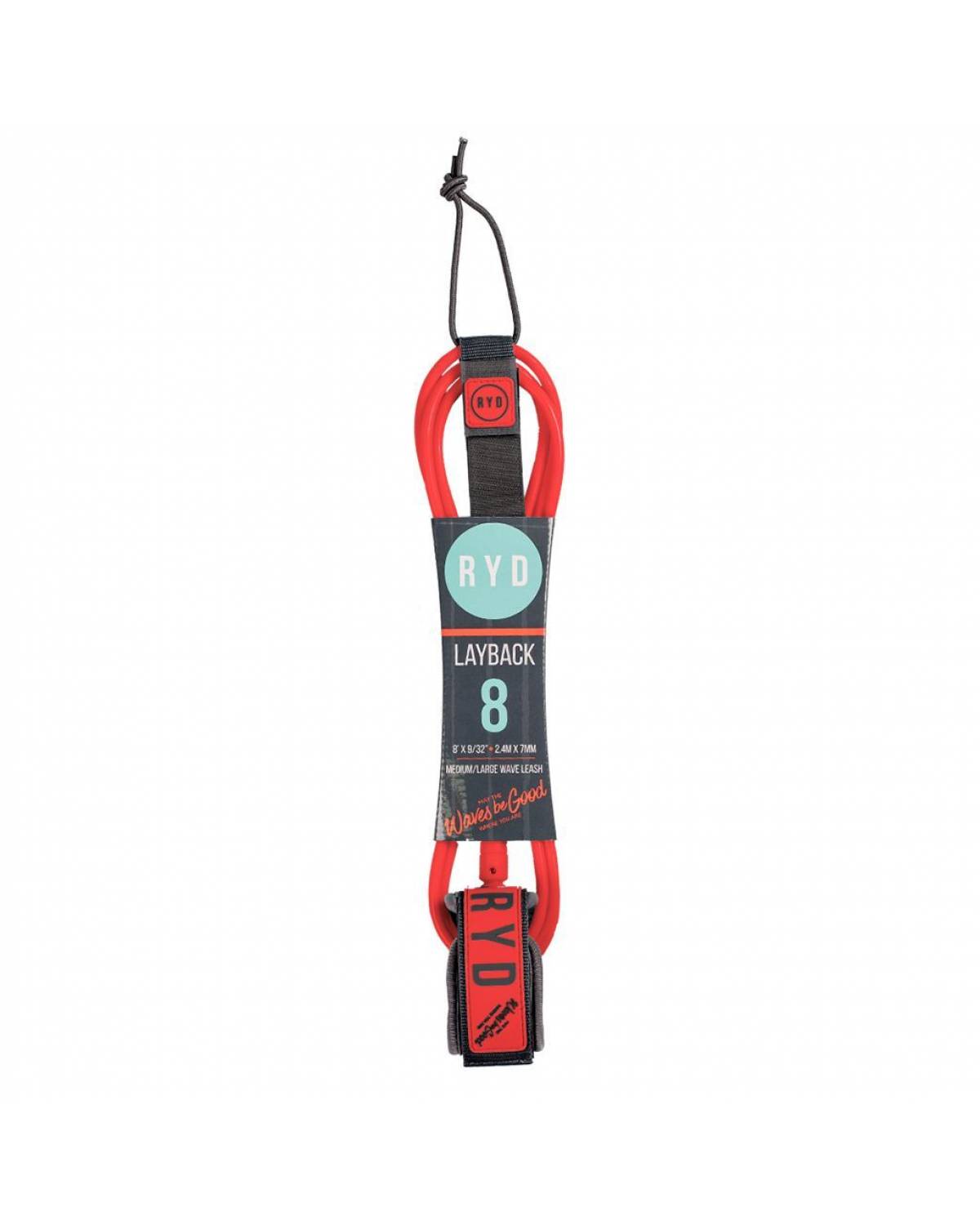 8ft Layback 7mm - Coral/Grey
