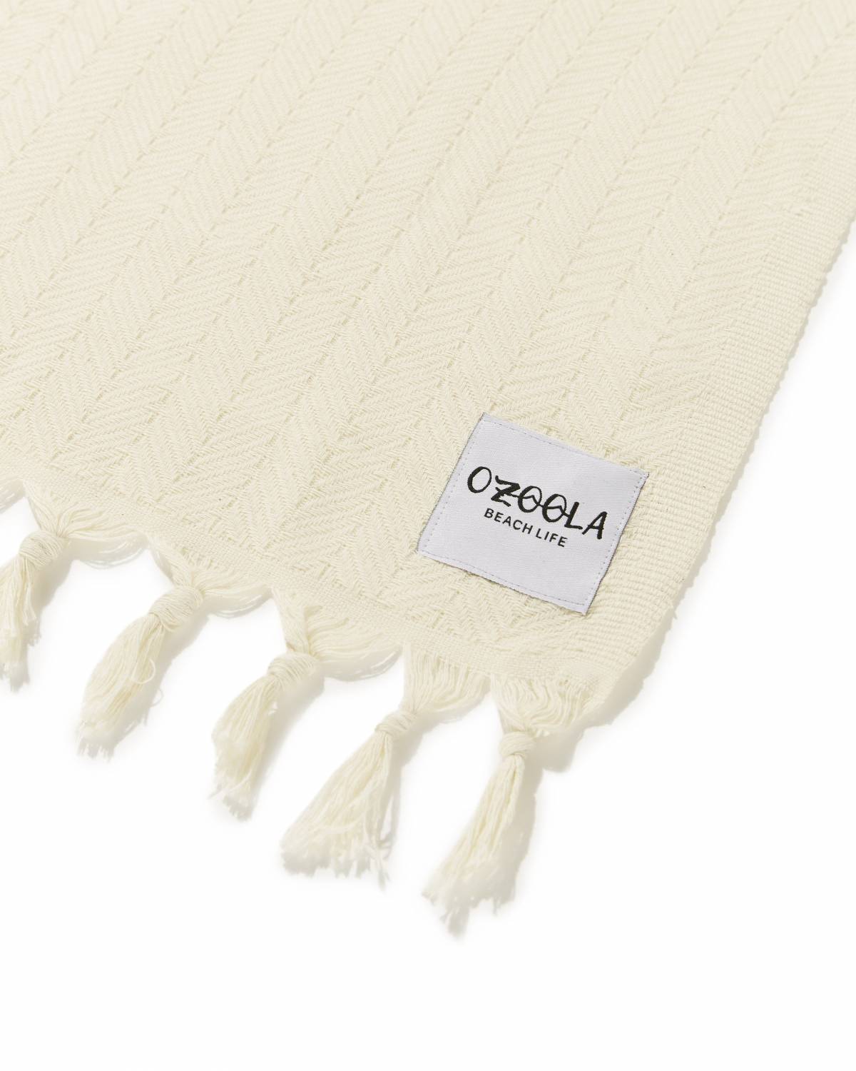 OZoola  Bronte Family Beach Blanket - Natural