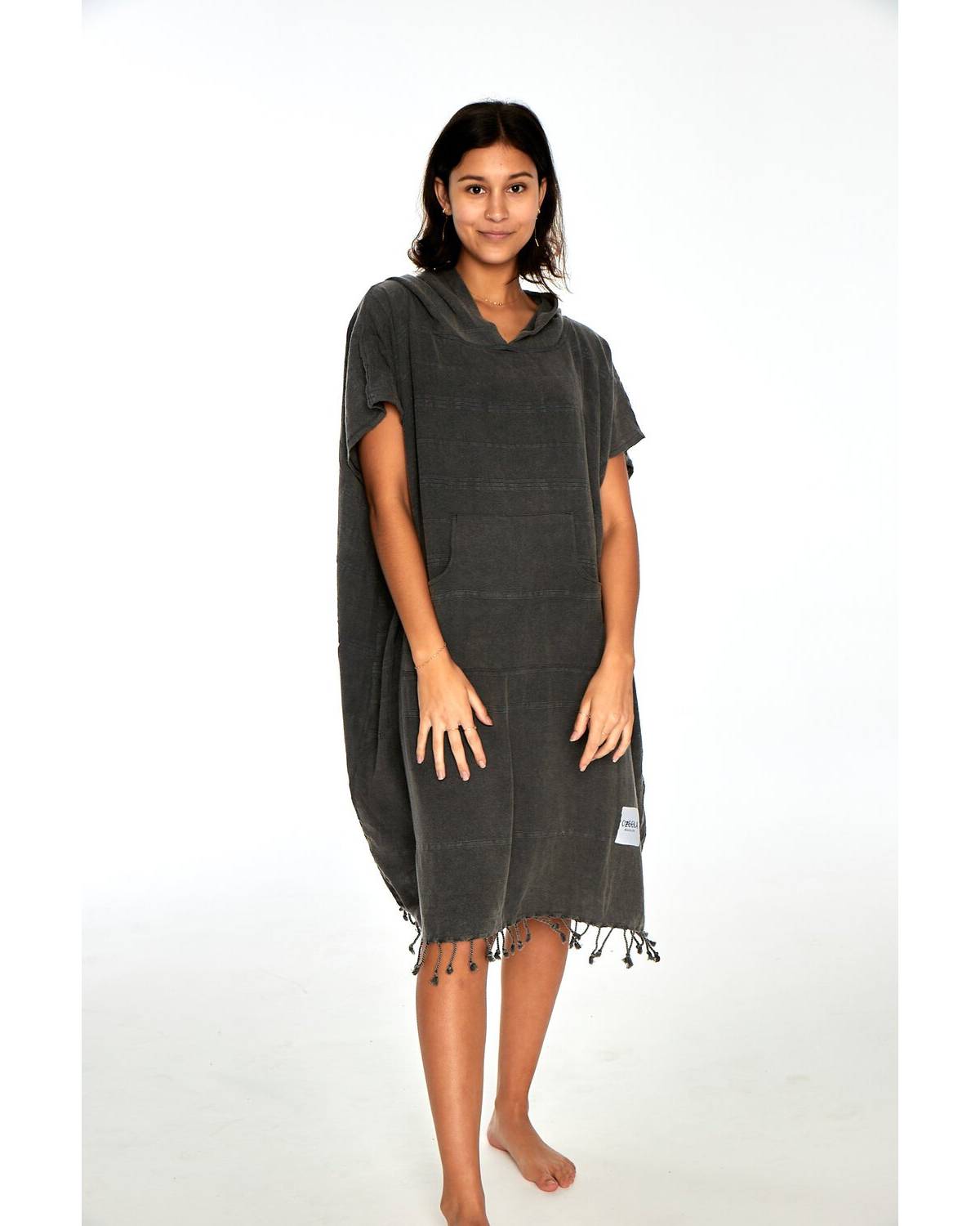 OZoola Surf Poncho - Charcoal