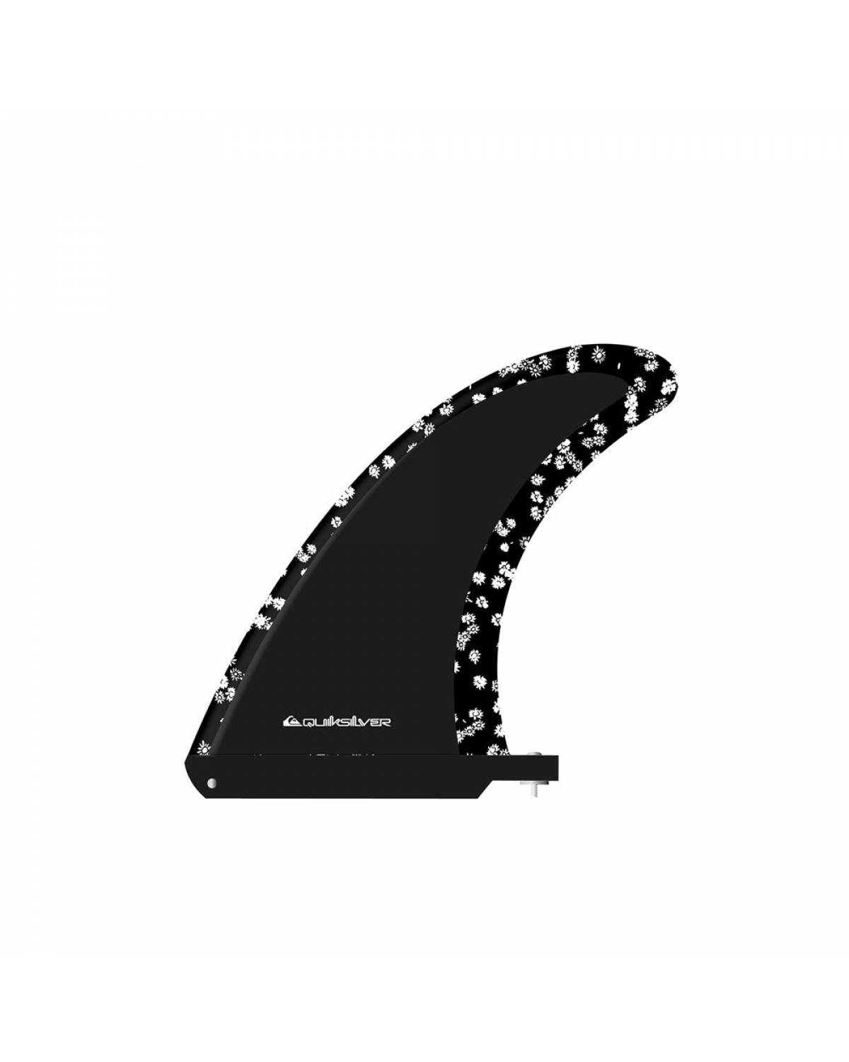 Quiksilver 8" Single Fin - Black