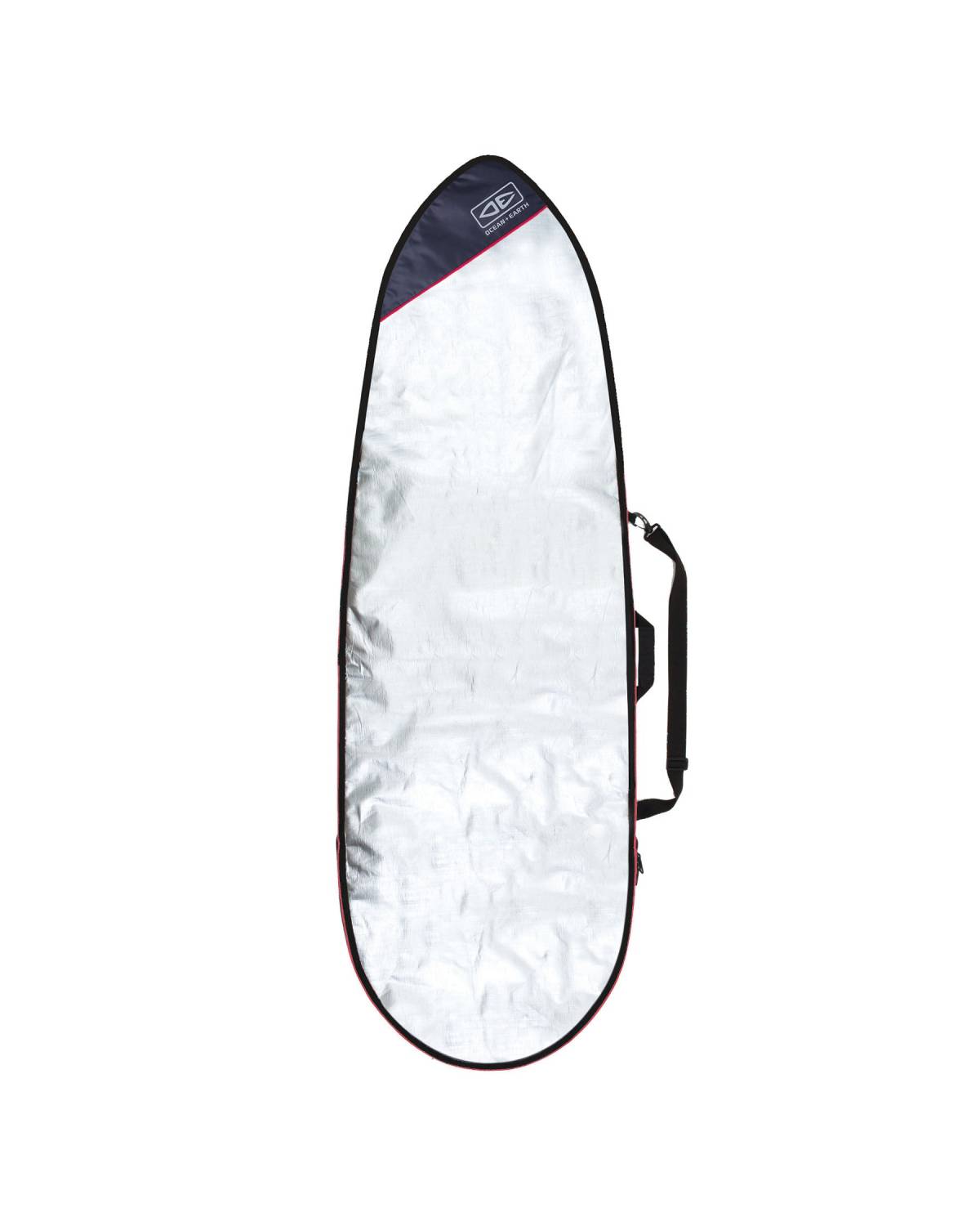 Barry Basic Fish Cover - Black/Red / 5'8"