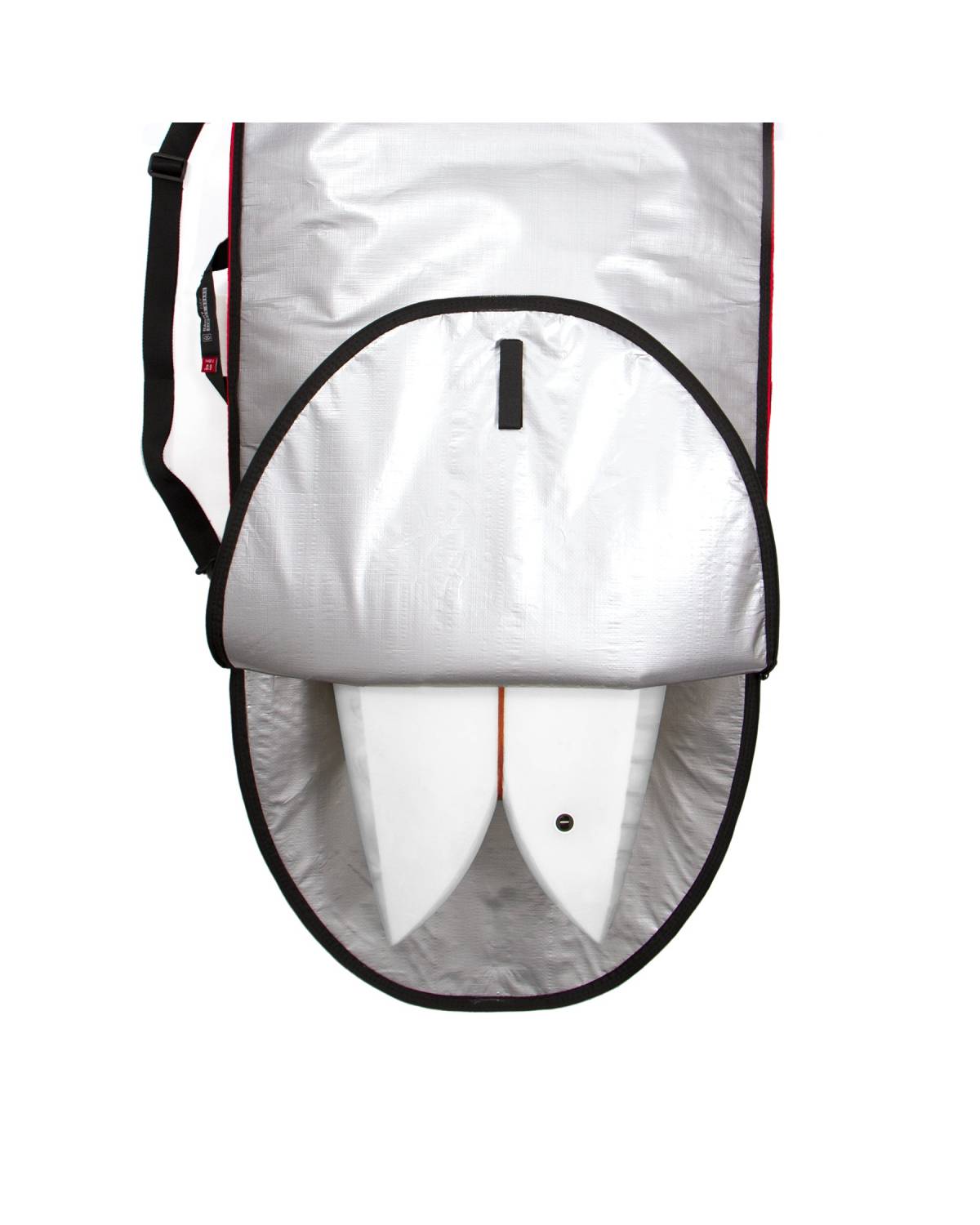 Barry Basic Fish Cover - Black/Red / 6'8"