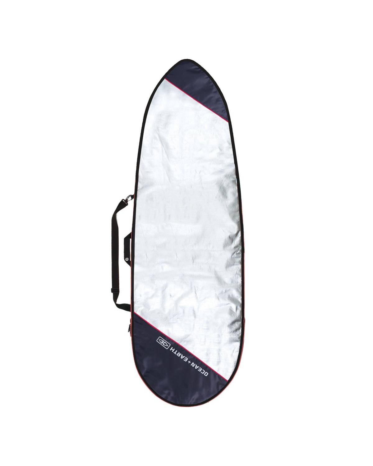 Barry Basic Fish Cover - Black/Red / 5'8"