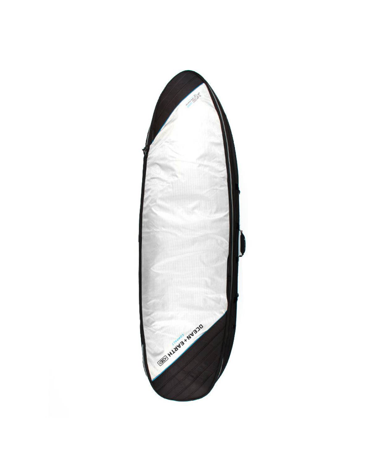 Double Compact Fish Cover - Silver / 6'4"