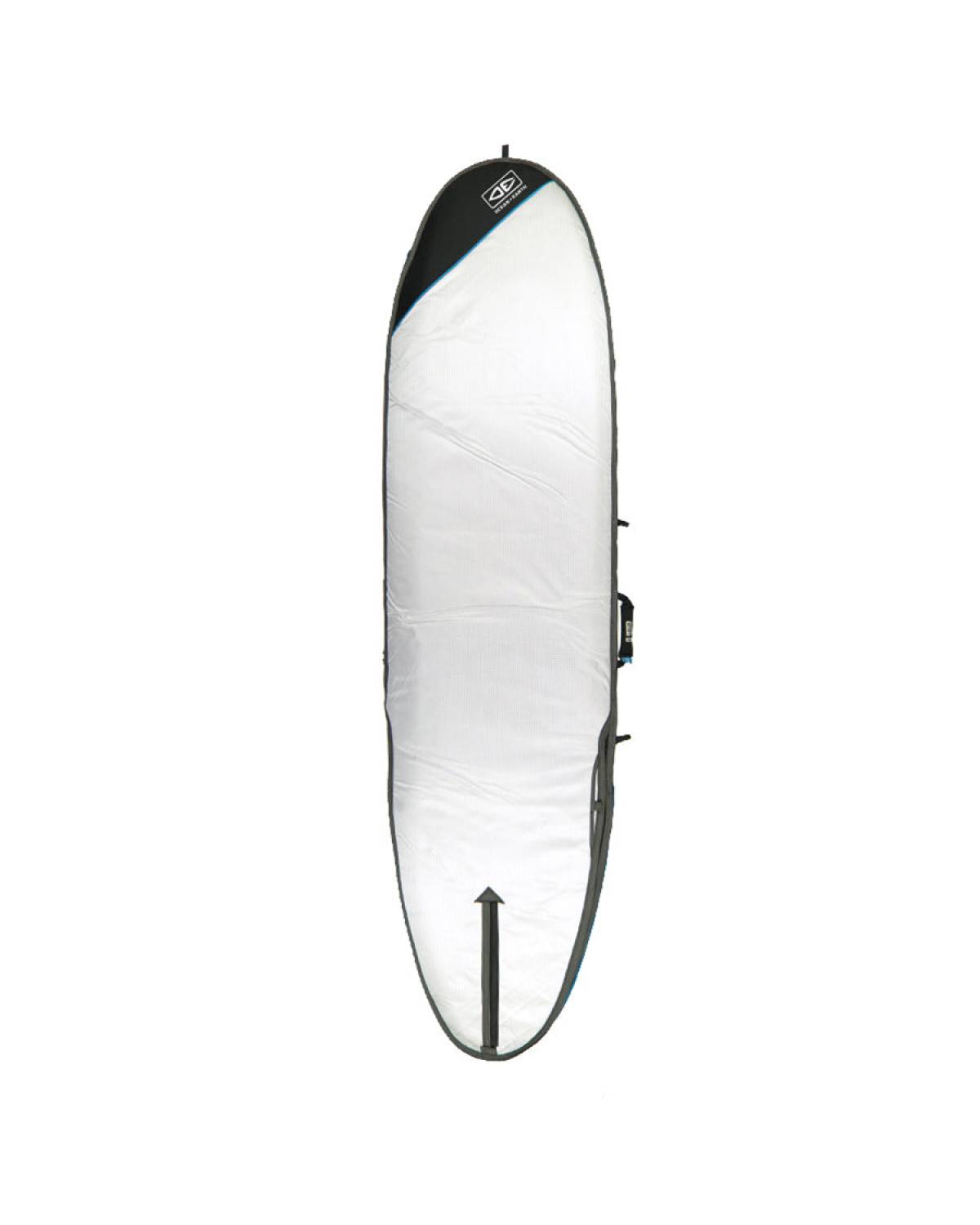 Aircon Longboard Cover - Silver / 8'6"