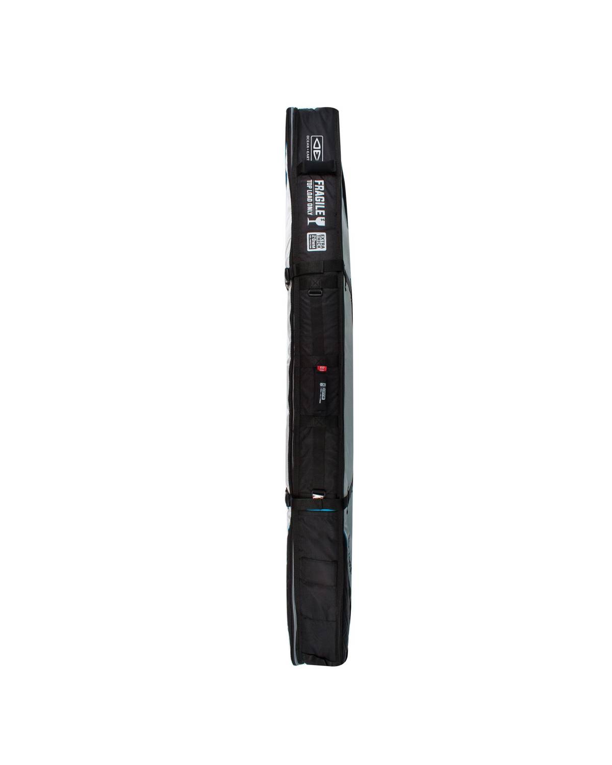 Triple Coffin Shortboard Cover - Silver / 7'6"