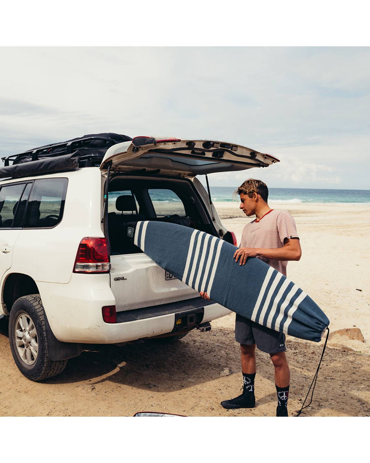Shortboard Stretch SOX Cover - Denim / 6'6"