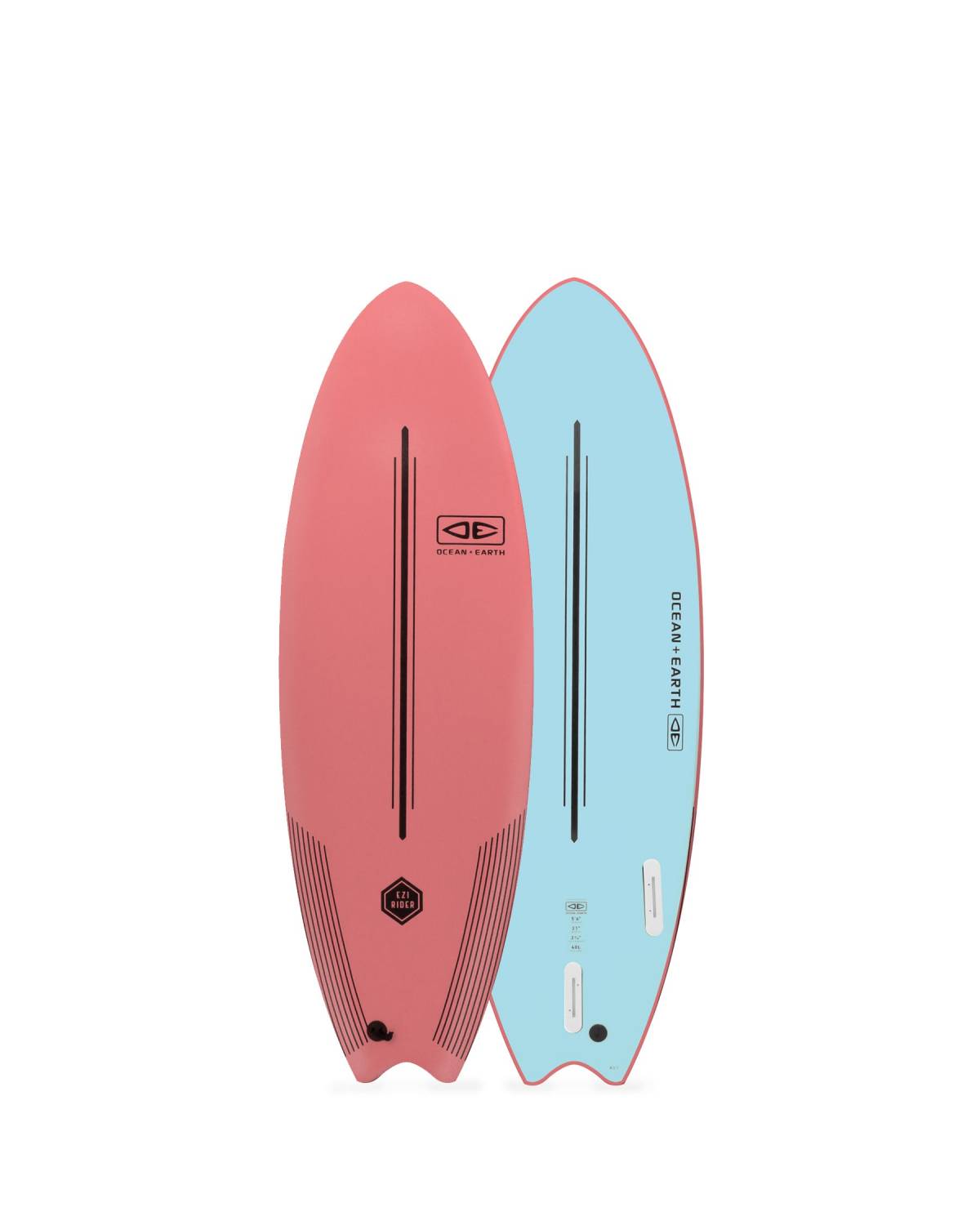 Ezi-Rider 5'6" - Coral