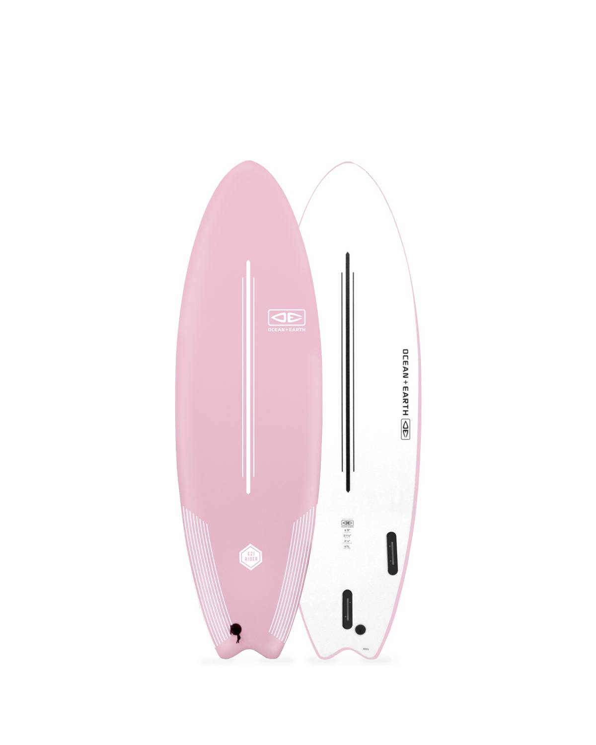 Ezi-Rider 6'0" - Pastel Pink