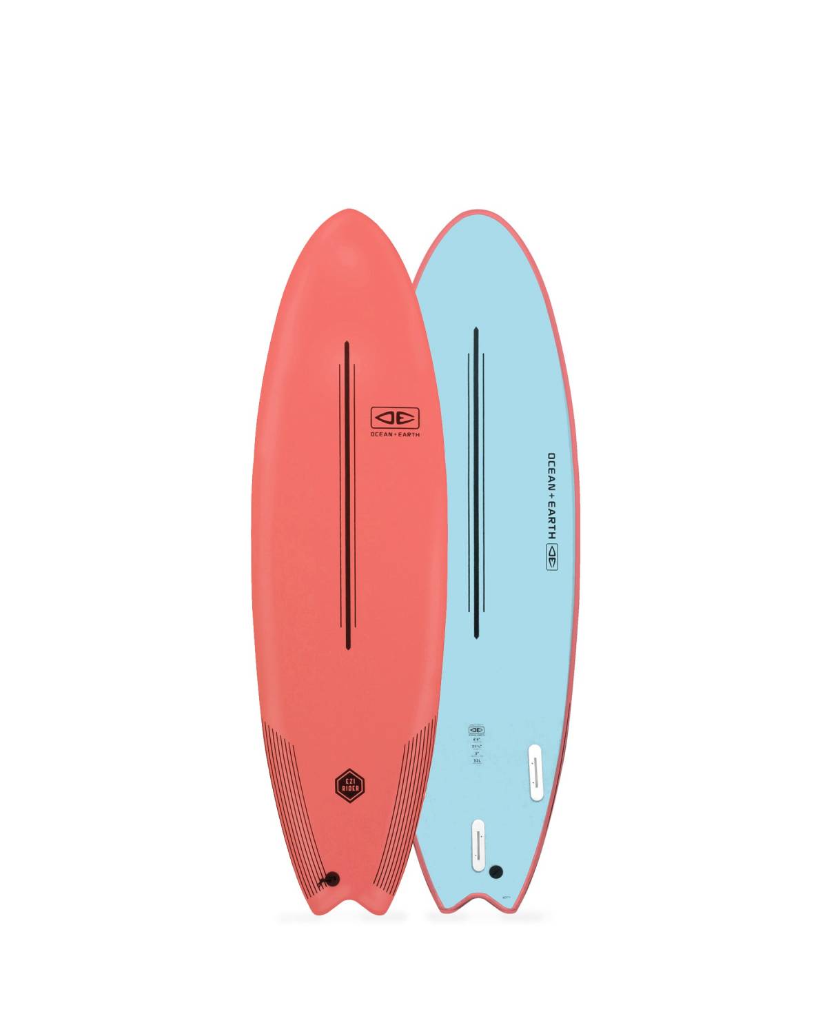 Ezi-Rider 6'6" - Coral