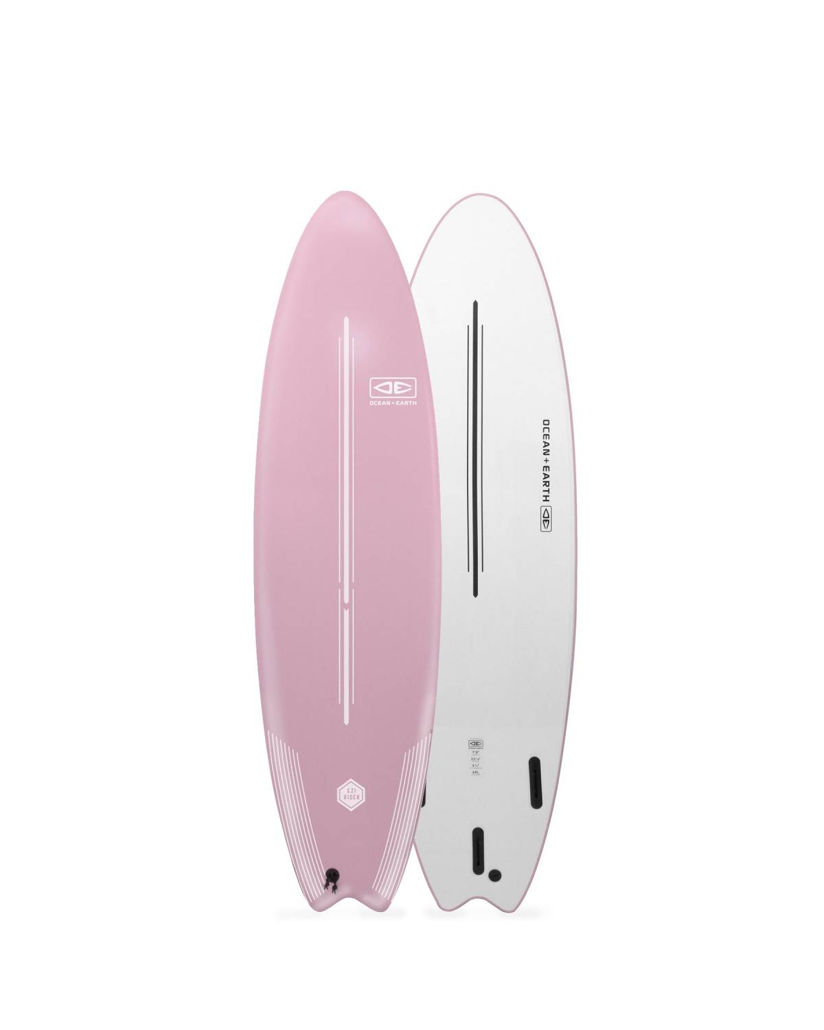 Ezi-Rider 7'0" - Pastel Pink 