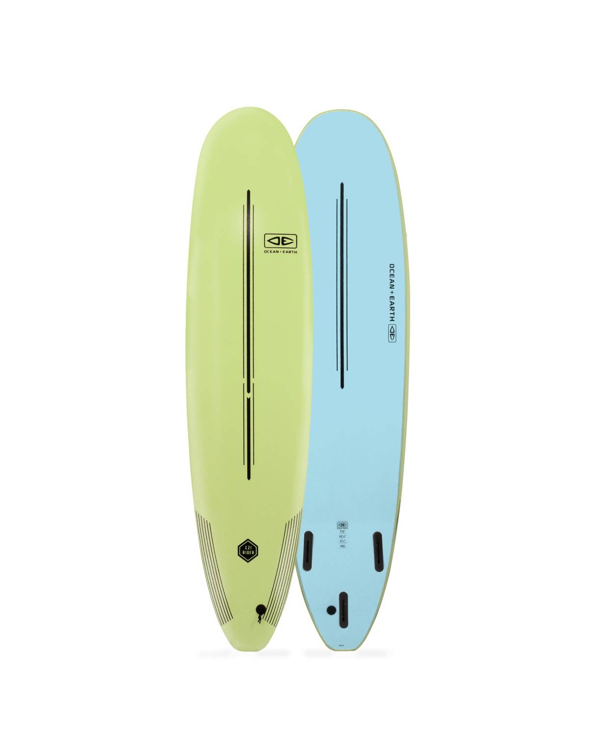 Ezi-Rider 7'6" - Acid Green