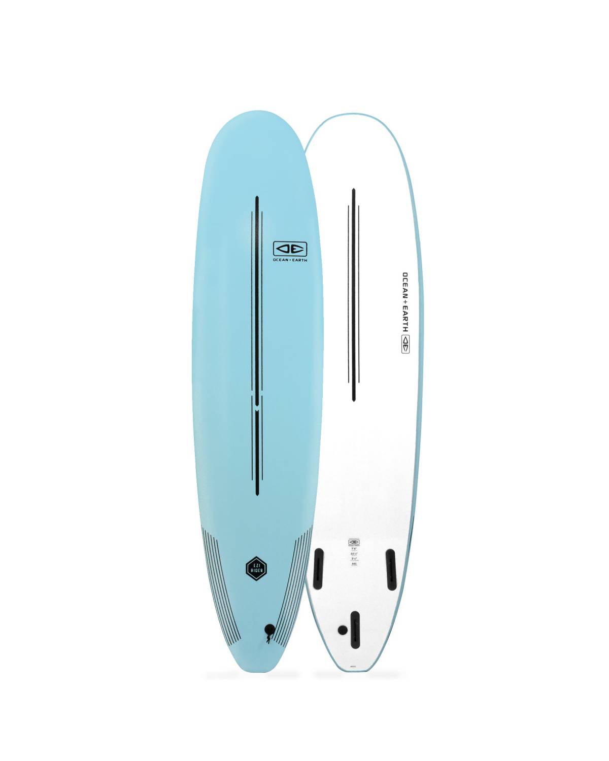 Ezi-Rider 7'6" - Pastel Blue