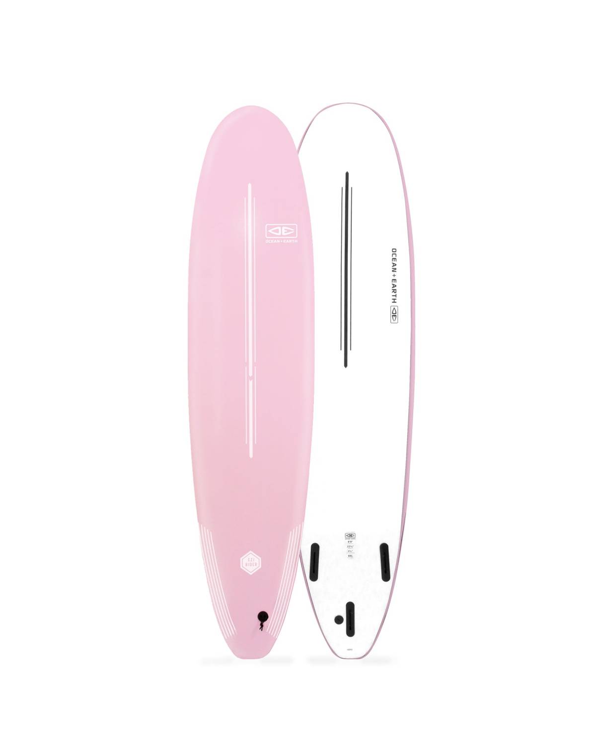 Ezi-Rider 8'0" - Pastel Pink
